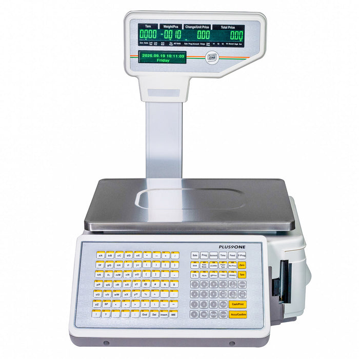 Barcode Printing Machine - White