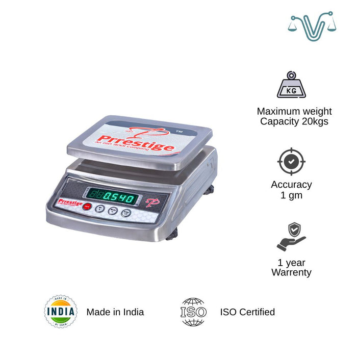 MIni SS 20 Kg Table Top Scale