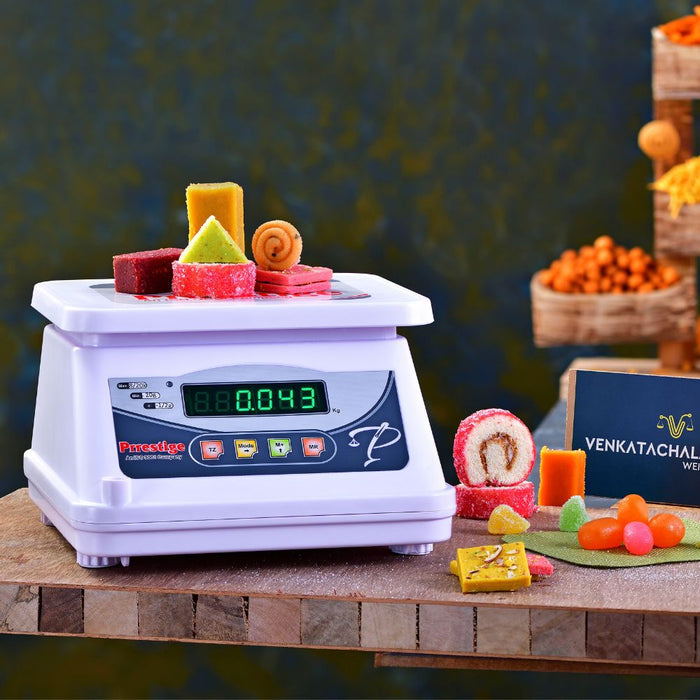 Prrestige W Series 20Kgs Table Top Scale